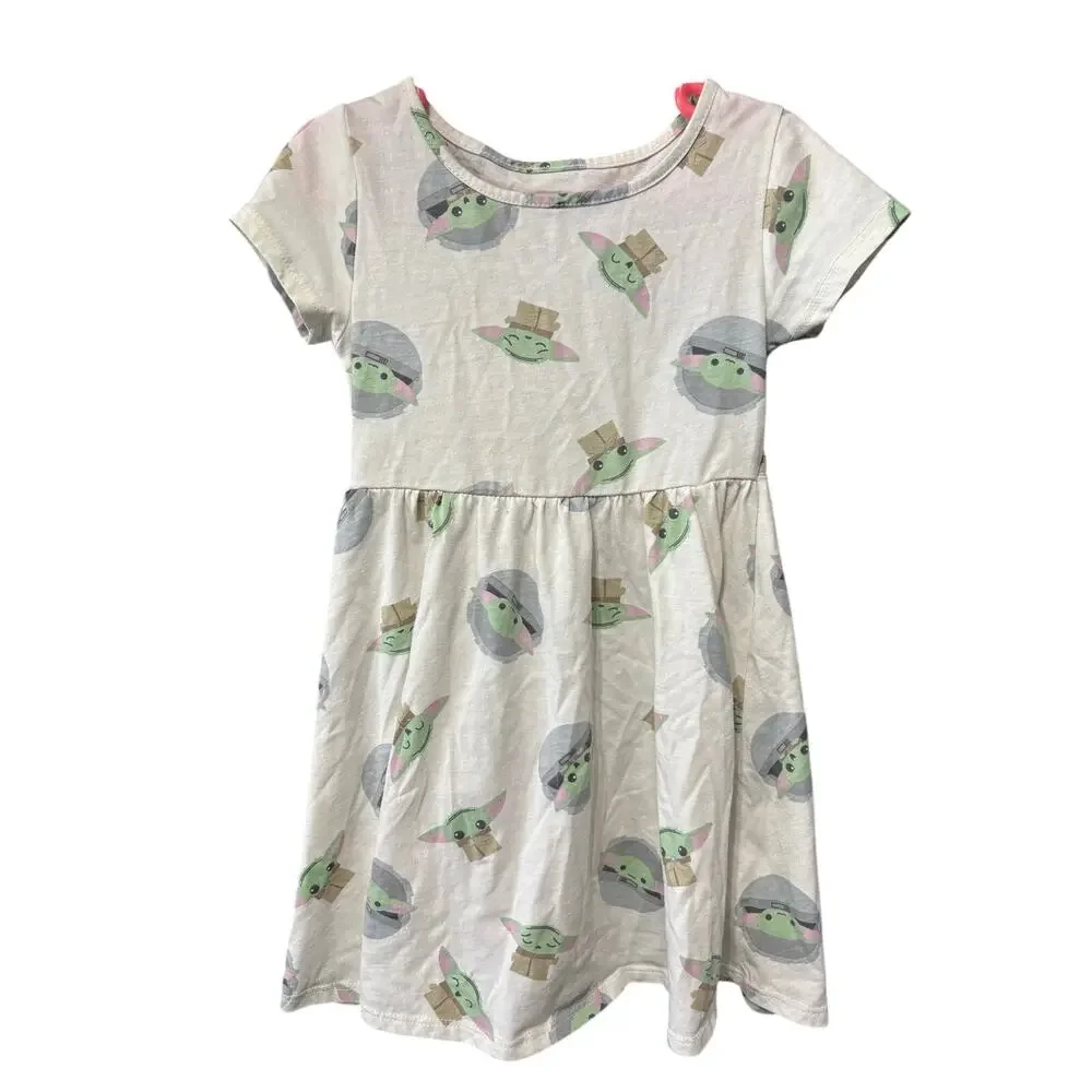 Baby Yoda The Mandalorian Dress - Star Wars - 4T